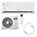 TCL Split Klimaanlage 24000 BTU (7,0 kW) Modell: BreezeIN mit Sprachsteuerung, WIFI für Räume bis 70m² 4 in 1: Heizen, Kühlen, Entfeuchten, Ventilieren inkl. 8°C Frostschutzmodus, Eco- & Turbomodus