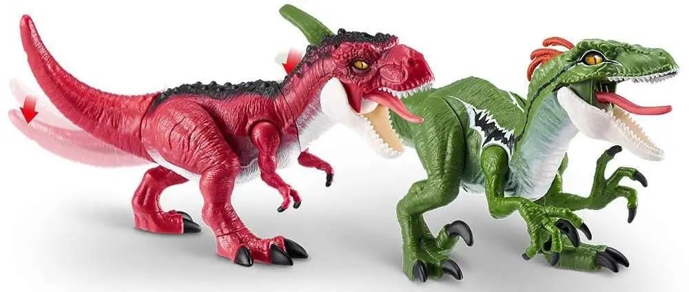 Zuru Robo Alive Dino Action T-Rex and Raptor Robotic Figure 2