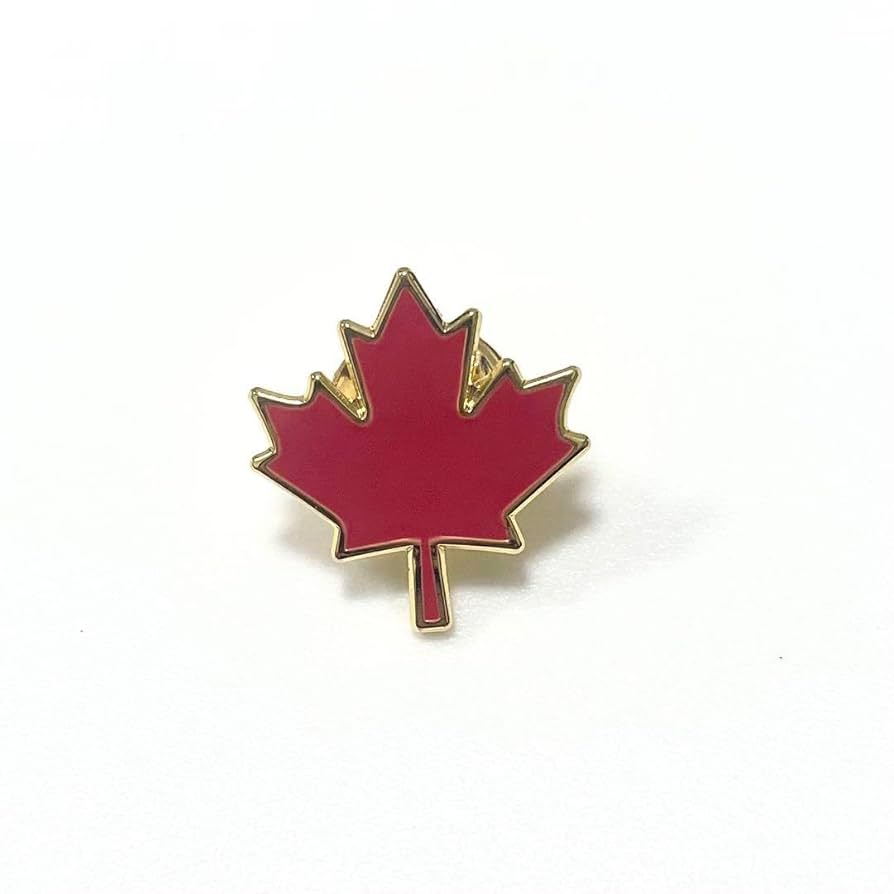 Amazon.co.jp: Canada ピンバッジ メイプルリーフ カナダ Pins