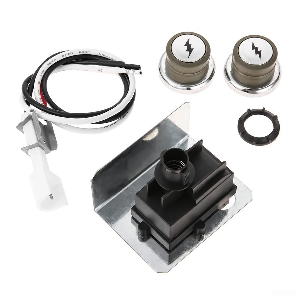 91360 Zündgerät Ersatz mit Sammelbox und Taster für Weber E 310 E 320 alle notwendigen Komponenten