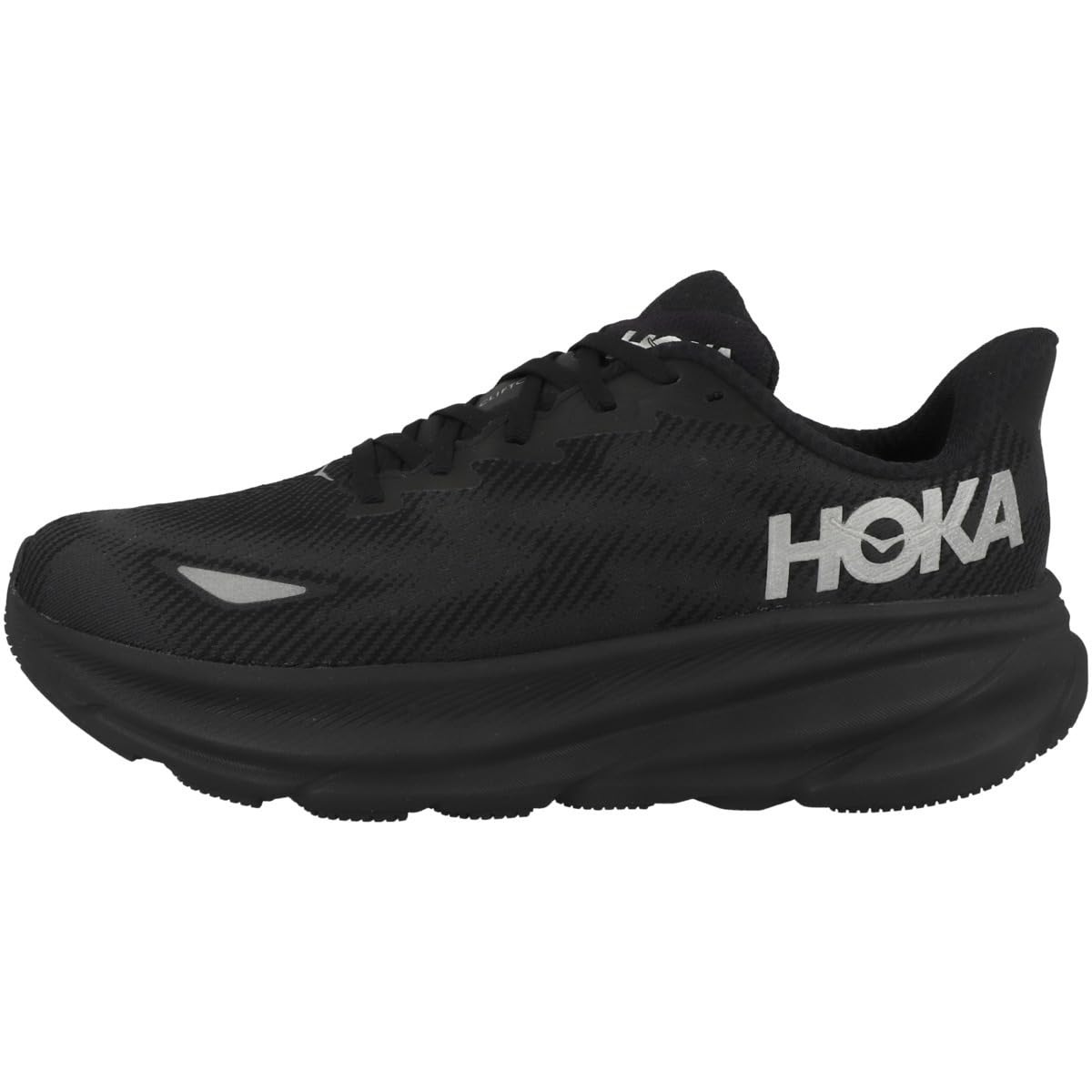 Hoka Men's Clifton 9 GTX Sneaker, Black/Black 1, 9