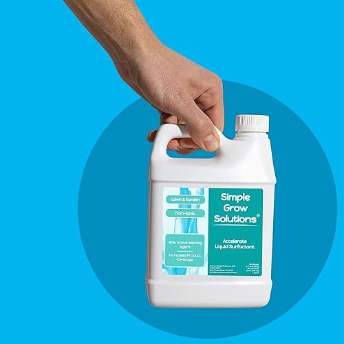 Miniatura 2 de Tensioactivo líquido, no iónico acelera el rendimiento y la eficacia del fertilizante foliar y otras soluciones de césped y jardín, mejor