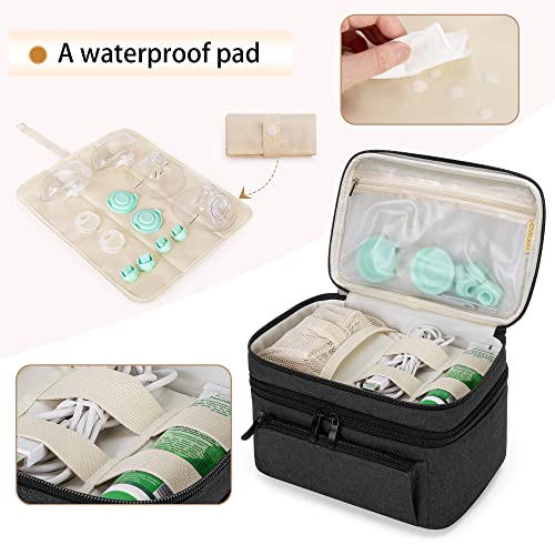 BAFASO Breast Pump Bag (Compatible with Pump in Style) with a Waterproof Pump Parts Pad - Image 2