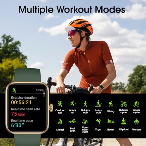 Tykoit Smart Watch, Fitness Tracker With 45Mm Touch Screen, Heart Rate Monitor, Blood Oxygen, Sleep Tracking Fitness Watch 5Atm Waterproof Smartwatch For Women Men Compatible With Android Ios thumb #2