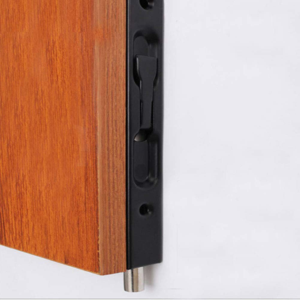 KAIISSA 6 Inch Door Flush Bolt Latch Lock Concealed Door Bolt Slide