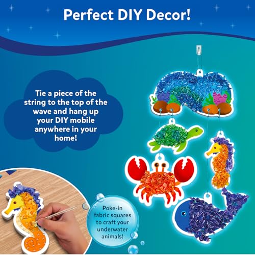 Image of Skillmatics Poke-in Art - Underwater Animals, Mess-Free Fun for Kids, DIY Arts & Crafts Kit, Creative Activity, Gifts for Girls & Boys Ages 4, 5, 6, 7, 8, 9