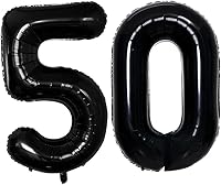 Vista 242 de GOER Globos con el número 80 para decoraciones de fiesta de cumpleaños número 80, globos de helio de aluminio jumbo de 42 pulgadas para 80 Oro rosa