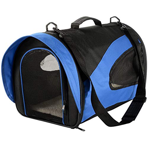 Lightweight Fabric Pet Carrier Crate for Dogs, Cats or Small Animals