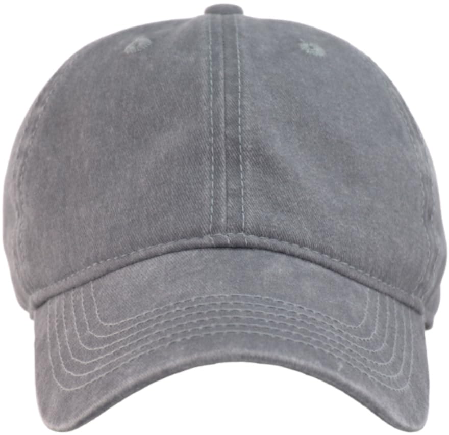 Image of Vintage Washed Cotton Baseball Caps Men Women Adjustable Unstructured Low Profile Dad Hat