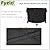 Fyelo Round Fire Pit Cover 36" Dia X 24" H, 600D Strong Tear Resistant, Waterproof & UV Resistant Outdoor Cover, Fit for 33",34" ,35",36" Round Gas Firepits, Fire tables or Fire bowls, Black