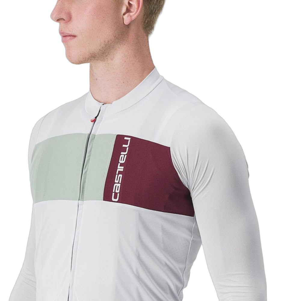 Castelli Prologo 7 Long Sleeve Jersey Maglia Tecnica Uomo (Pacco da 1)