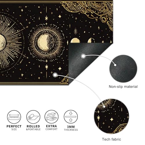 Grand tapis de souris de jeu antidérapant pour éliminer les douleurs au poignet - 6