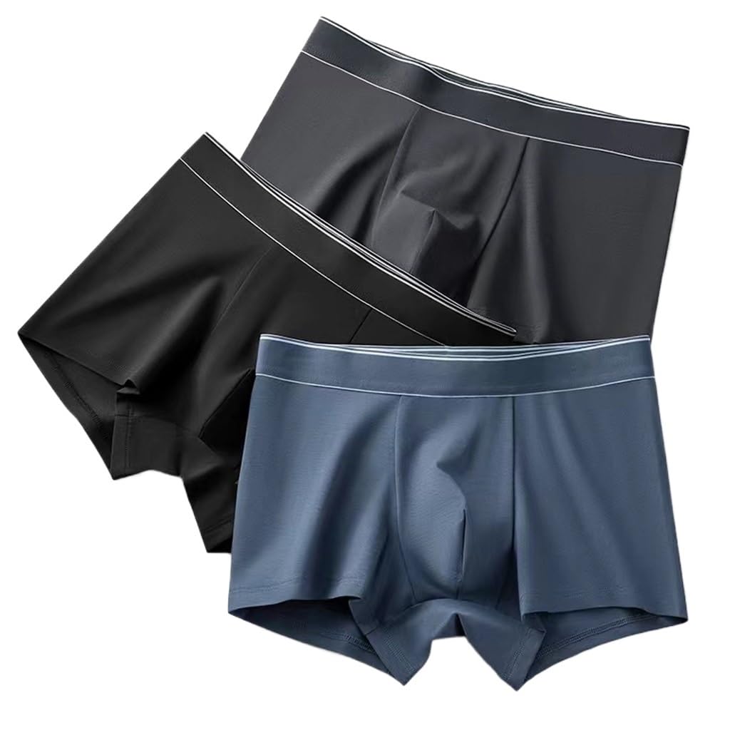 Sous-vêtements universels sans couture taille moyenne boxer respirant à quatre coins 3XL