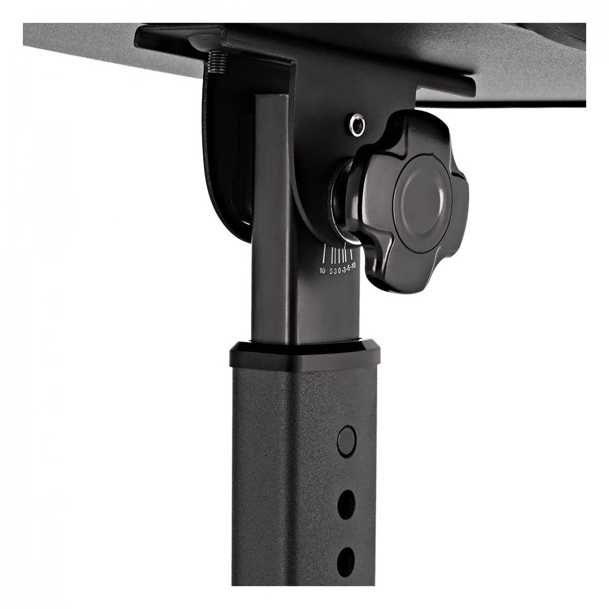 Studio Monitor Desktop Speaker Stands Height Adjustable with Clamp
