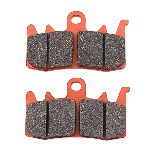Pastillas de freno de repuesto AfterMokit para Ducati Scrambler Classic Cafe Racer Icon Full Throttle Urban Enduro 2015-2017 Delanteras Traseras Fibra de Carbono /