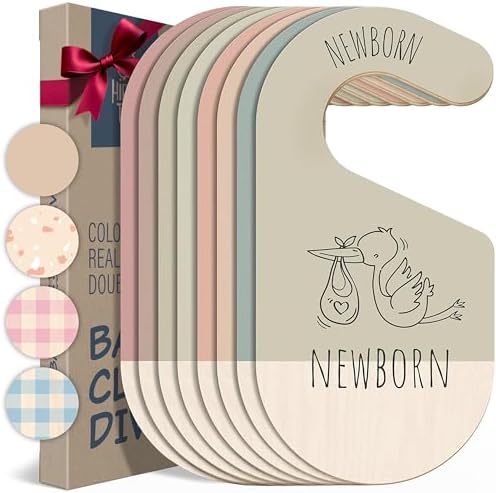 Baby Clothes Dividers For Closet - Wooden Baby Clothes Organizer ...