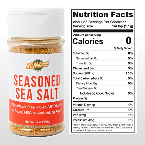 Seasoned Sea Salt - Nightshade Free (1 pack) miniatura 3
