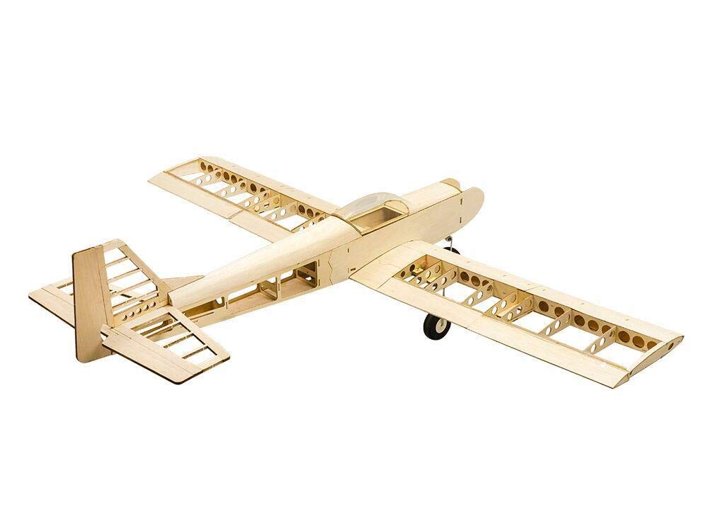 Torcster 213823 Trainer T-30 1400mm Holzbaukasten Modellflugzeug für RC do-it-Yourself Bausatz DIY