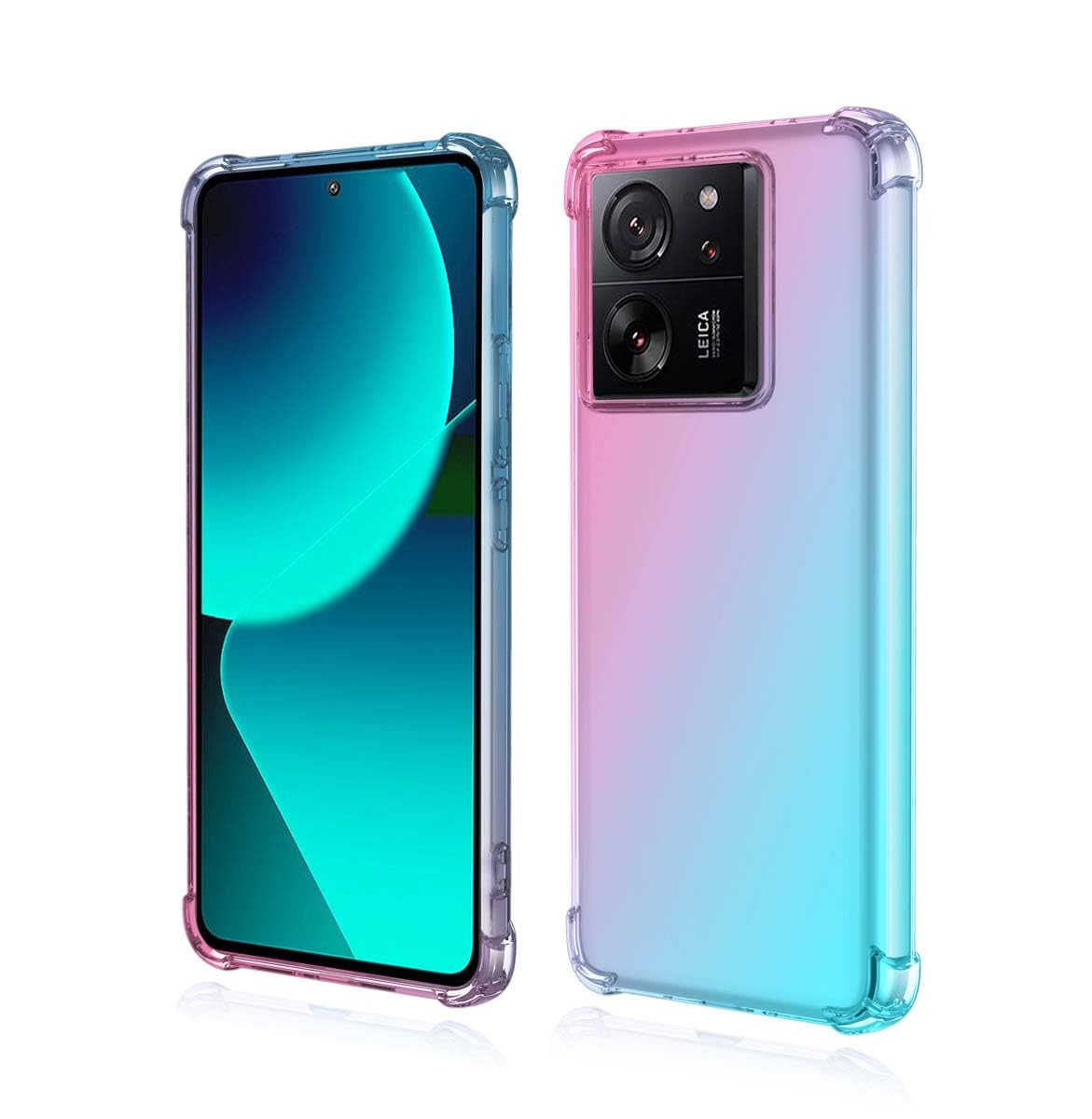 GOKEN Cover per Xiaomi Mi 12T 5G, Silicone TPU Fibra di Carbonio