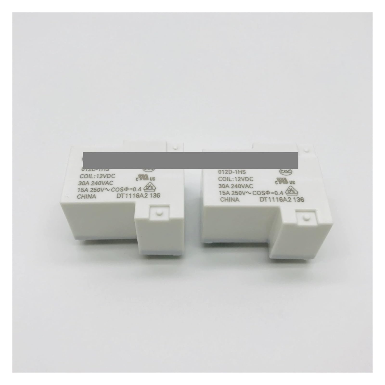 Relais HF105F-1-024D-1HS anti-surchauffe pour carte électronique 240VAC