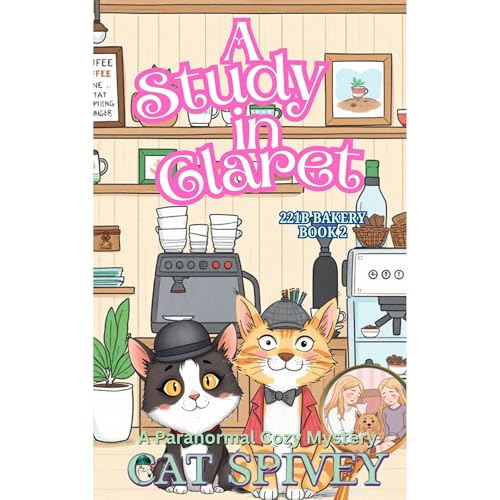 A Study in Claret Audiolibro Por Cat Spivey arte de portada