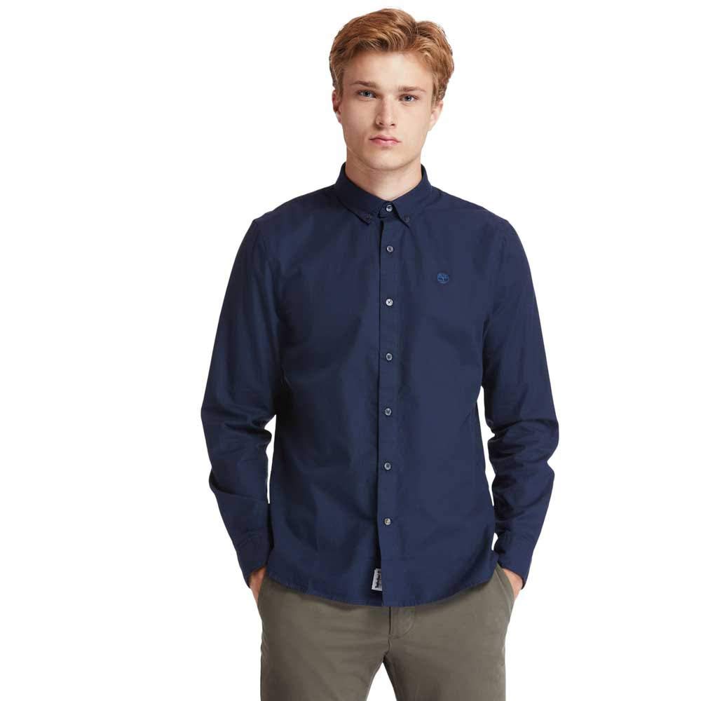 TimberlandMen's LS Ela River Elevated Oxford Solid Shirt Slim Shirt