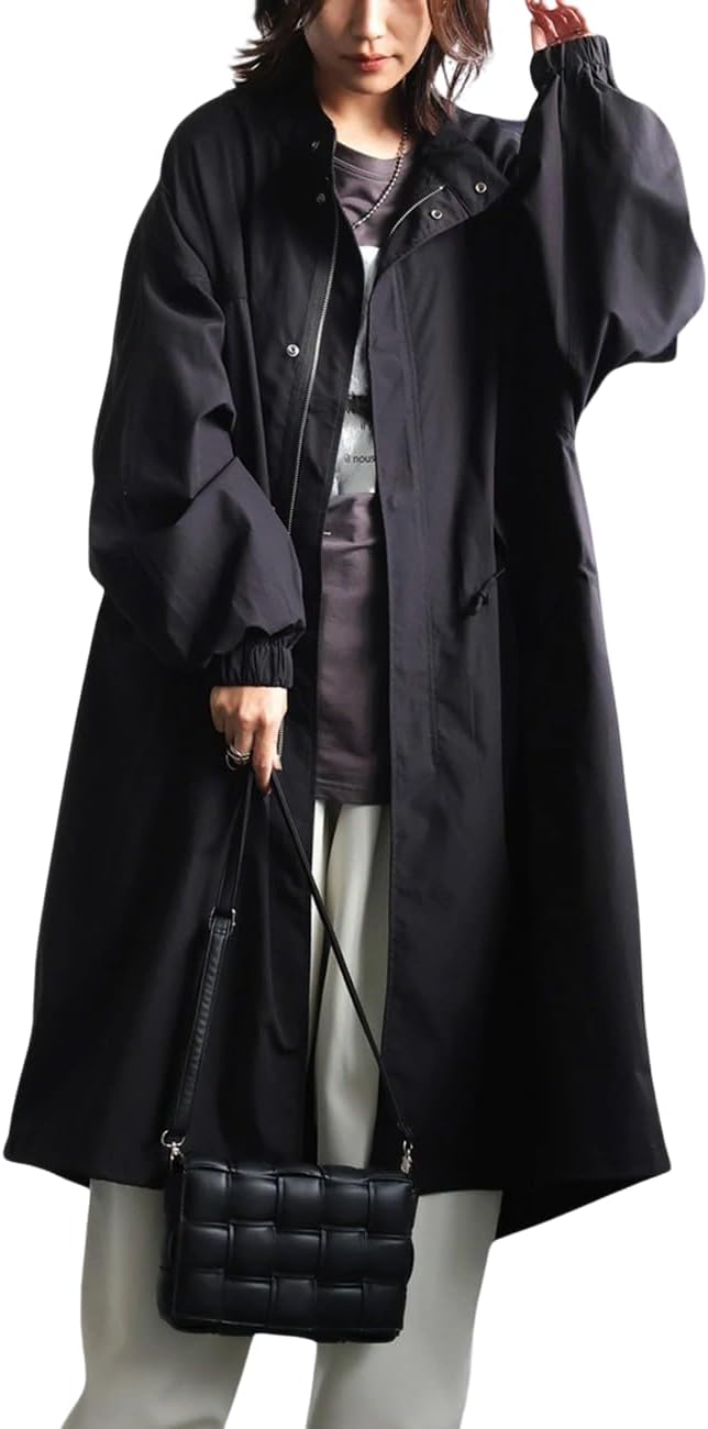 インゲボルグ ヴィンテージ ツイード ロングワンピース Vネック 黒 38