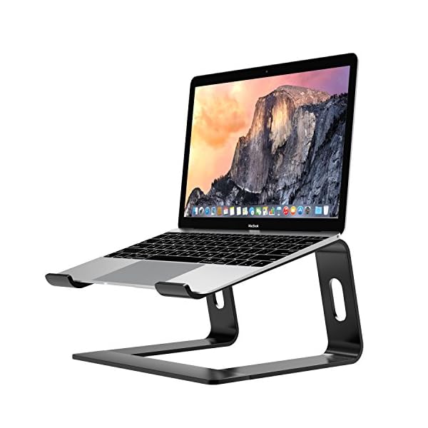 MoKo Laptop Riser Ständer, Universal Tragbare Abnehmbare Aluminiumlegierung Notebook PC Schreibtischhalter für MacBook…