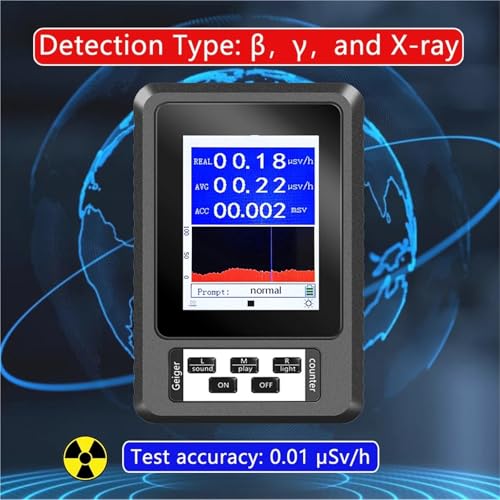 Medidor de Radiación Gauss XR1 Detector Personal miniatura 3