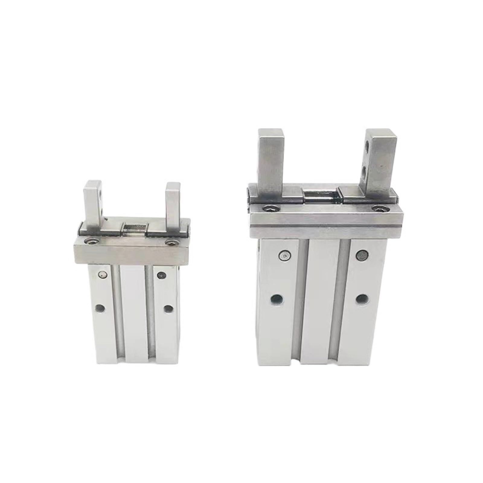 ZXAOMMBEA Pneumatic Finger Cylinder MHZL2 Manipulator Small Parallel clamp MHZ2-16D/10D20D25D32D40DS(MHZ2 25D)