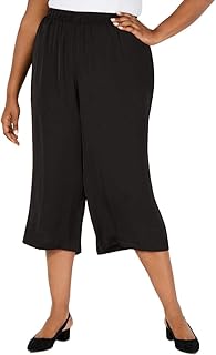 Black stretch culottes Clearance