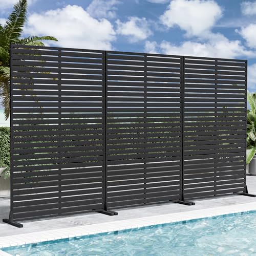 Trygoal Privacy Fence Screen Outdoor Freestanding...