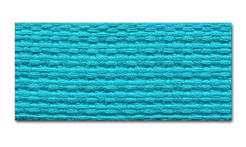 Turquoise 1 INCH Cotton Webbing 10 Yards