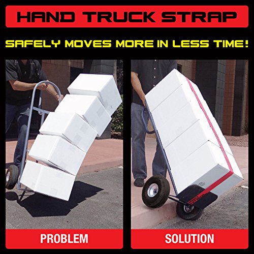 Hand Truck Strap 2"x15' (USA!) with Hook & Loop Storage Fastener - Thumbnail 3