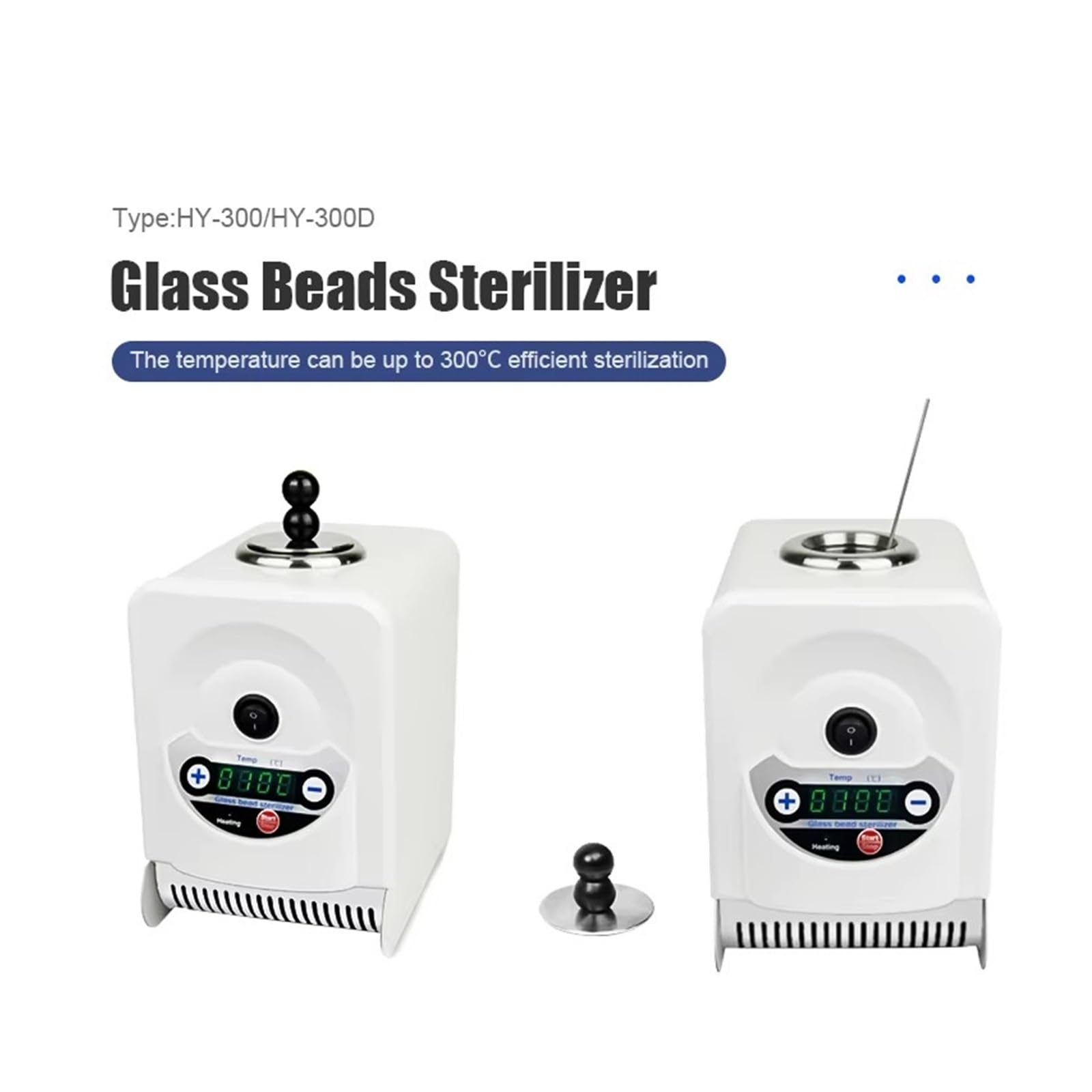 Attrezzatura di sterilizzazione portatile for mini sterilizzatori termostatici HY-300/300D for uso di laboratorio Breve tempo di riscaldamento(HY-300)