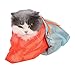 Produktbild Hihey Haustier Katzen Pflege waschende Bad Tasche verkratzende beissende Rueckhalte Polyester Ineinander greifen Tasche Fuer Dusche Reinigungs Ohr Ausschnitt Naegel Medizin Fuetterung