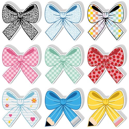 Image of Vuzvuv 45Pcs Back to School Bow Cutouts Pencil Bow Classroom Decor