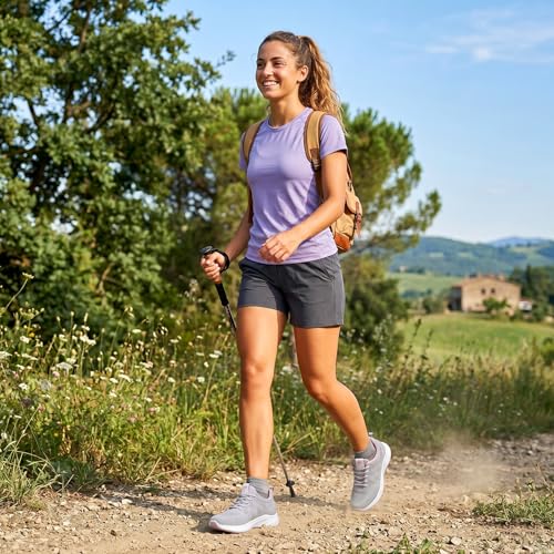 Image of Padgene Womens Sneakers Lightweight Tennis Walking Shoes Sports Running Shoes for Woman Mesh Breathable Gym Fashion Sneakers Athletic Comfortable Casual