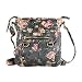 Hipster Vintage Rose Crossbody Bag Purse