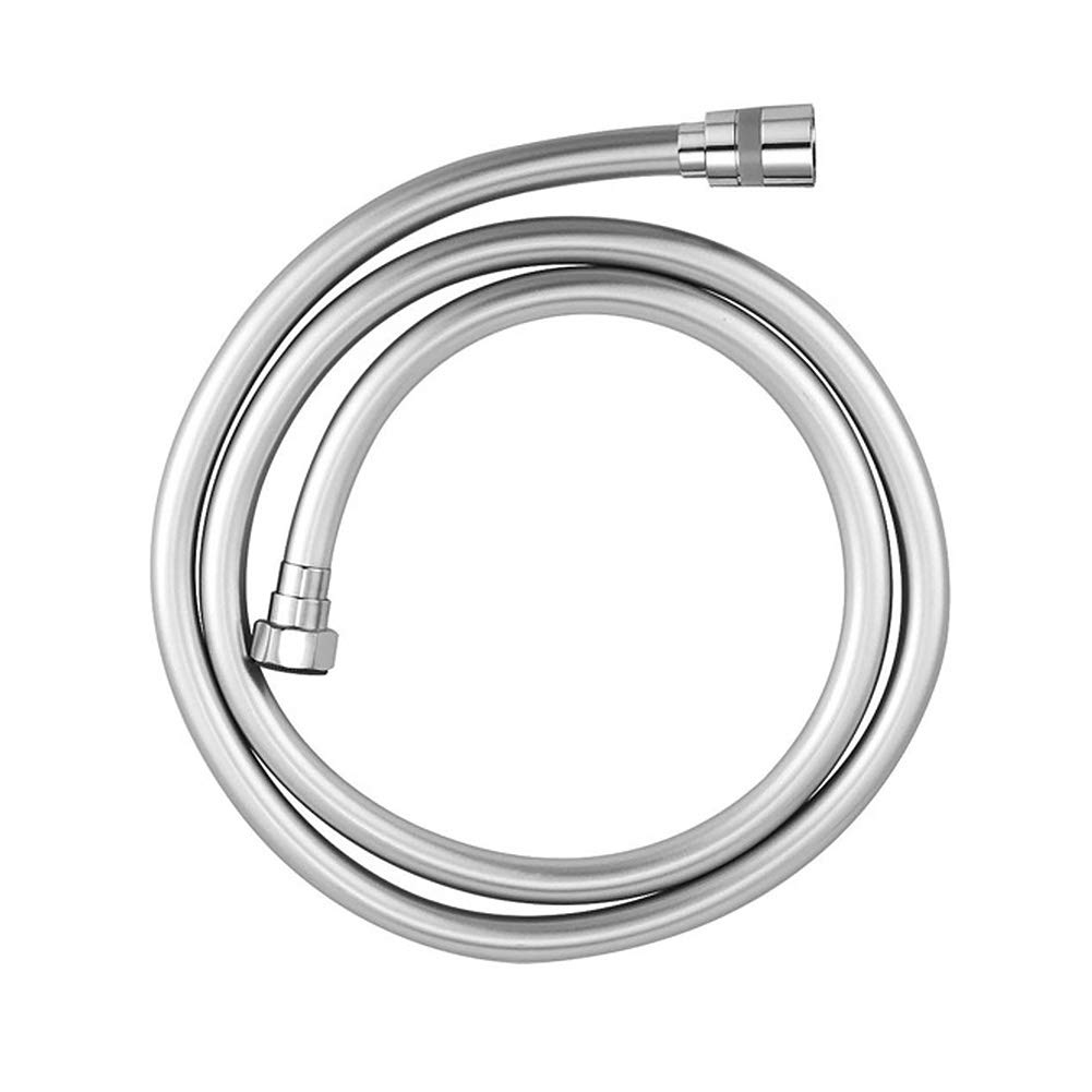 Manguera de Ducha 3m, flexo para ducha Manguera de ducha universal G1 / 2 con Conector de Latón Antitorceduras, Cromo