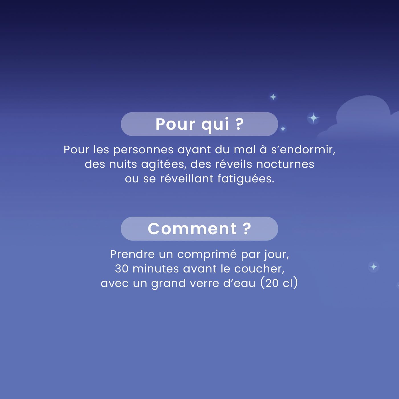 Santarome - Somnifor 4 actions - Complément alimentaire - Mélatonine 1,9 mg, Plantes - Sommeil réparateur - Format 2 mois - Made In France