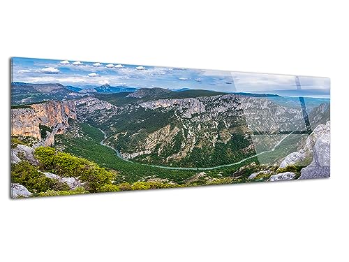 Tableau mural paysage panoramique du Verdon, souvenir de nature