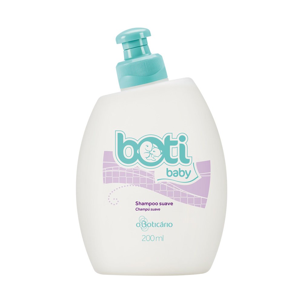 Linha Boti (Baby) Boticario - Shampoo Suave 2 em 1 - 200 Ml - (Boticario Boti (Baby) Collection - Baby Gentle Shampoo 2 in 1 - 6.76 Fl Oz)
