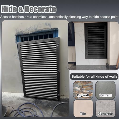 Trappe de visite extérieure pour stopper l'humidité des niches techniques - 5