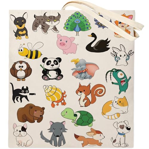 Image of DOOX Canvas Tote Bag for Women, Canvas Reusable | Gift /Shopping /Beach /Grocery Canvas Bag - Birthday & Christmas Gift for Women