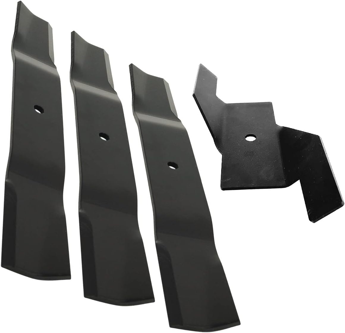 Grasshopper Set of 3 Mower 18" Medium-Lift Lawn Mower Blades, for All 52" FrontMount and MidMount Duramax Decks Equipped with Mulching Packages, OEM Yard Mowing Replacement Part 320236