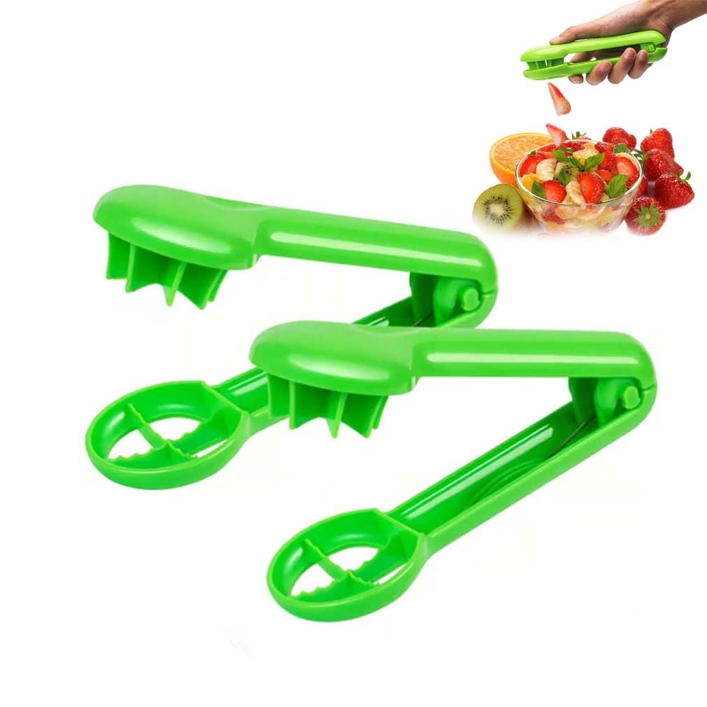 2PCS Cherry Tomato Strawberry Slicer, 2025 New Grape Cutter, Multifunction Fruit Salad Cutting Quarter Fruit Slicer Tool