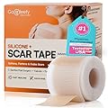 Silicone Scar Sheets Roll – Advanced Medical Grade Silicone Scar Tape for Surgical Scars, C Section, Keloids & Tummy Tuck – Reusable, Cut-to-Fit Scar Removal Strips 1.6"x60"/120” (3m / 120in)