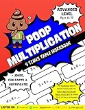 Poop Multiplication: 9 Times Table Workbook - Learn Math Facts Fast the Fun Way: Elementary Math, Common Core, Homeschool, Reluctant Learners, Home Learning ... Poop - The Master of Times Tables! 10)