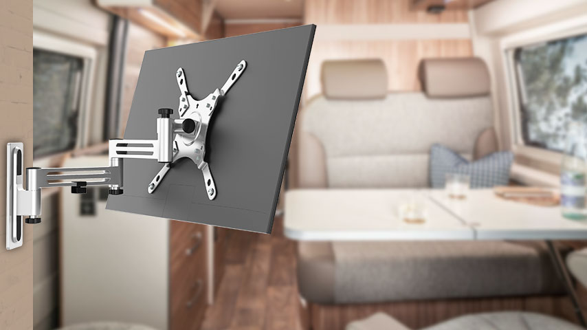 RV Television Mount Ready America Strong Arm TV Wall Mount - Dual ...